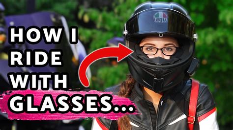 Hacks To Make Riding With Glasses Easier On A Motorcycle 😎 Youtube
