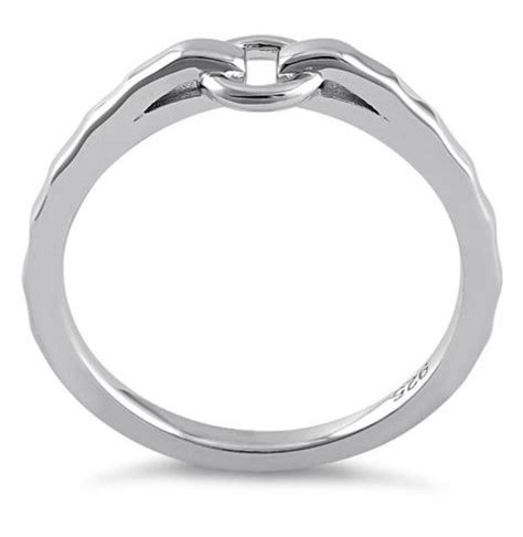 Story Of O Bdsm O On A 925 Sterling Silver Ring Captive Collars