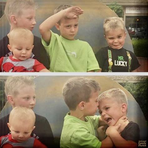 Funny Sister & Brother Pictures | Awkward Sibling Photos