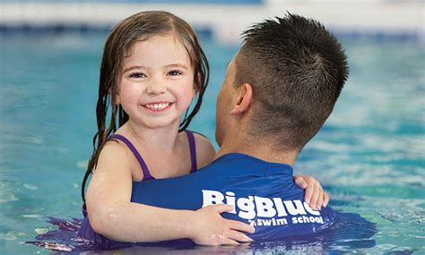 Six Swimming Lessons Big Blue Swim School Groupon