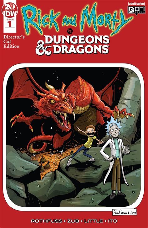 Rick And Morty Vs Dungeons And Dragons Directors Cut Edition Idw