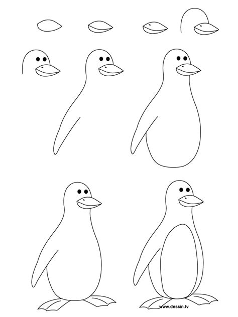 Maybe you would like to learn more about one of these? Drawing penguin