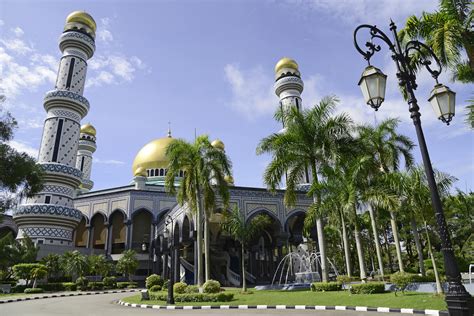 Jame Asr Hassanil Bolkiah Mosque The Capital Bandar Seri Begawan Geography Im Austria Forum