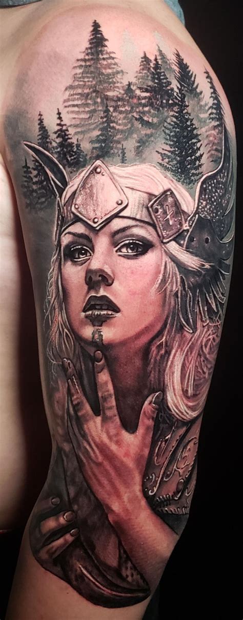Https://tommynaija.com/tattoo/female Viking Tattoo Designs