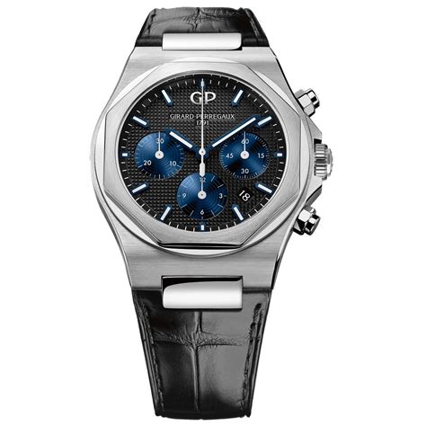 Girard Perregaux Laureato Chronograph 42mm Watch 81020 11 631 Bb6a For