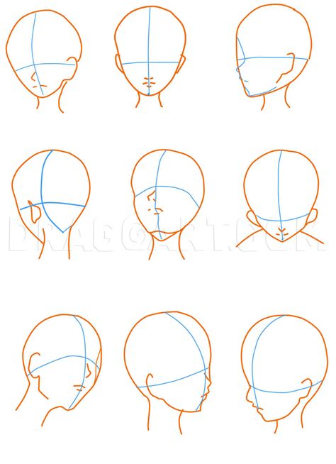 How To Sketch An Anime Face Step By Step Drawing Guide By Catlucker