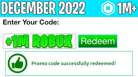 2023 Roblox Promo Code Gives You Free Robux Roblox May 2022