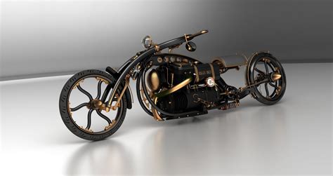 Steampunk Lowrider Bike From Solif Design Steampunk Motorcycle