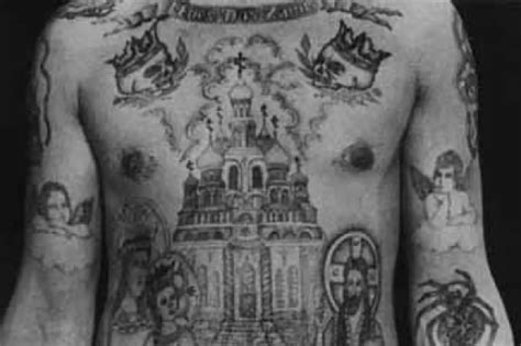 Vrah Zloděj Pedofil Symboly Tetování Ruských Kriminálníků často
