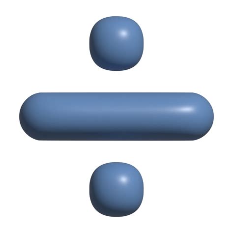 Divide 3d Icon 22288625 Png