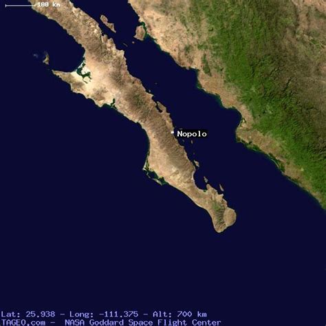 Nopolo Baja California Sur Mexico Geography Population Map Cities