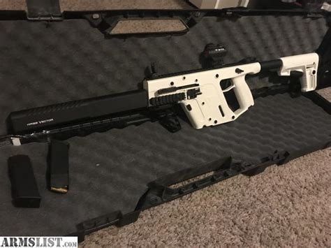 ARMSLIST - For Sale: White kriss vector 10mm crb