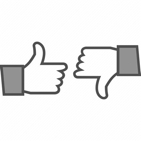 Dislike Hands Like Thumbs Down Thumbs Up Icon Download On Iconfinder