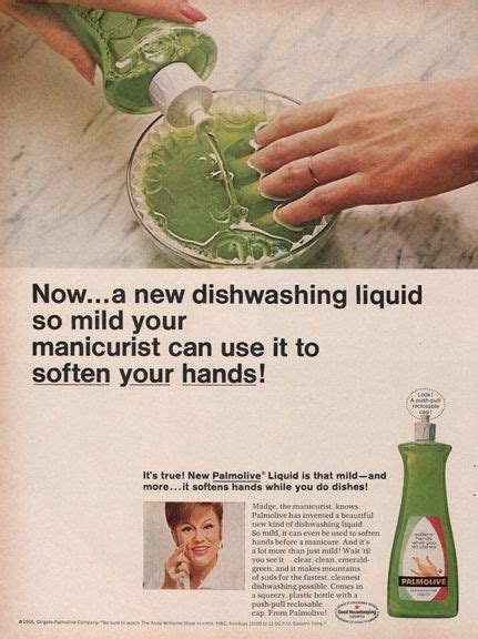 Vintage Dish Soap Ad 1960s
