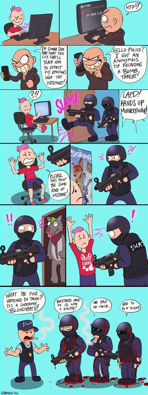 Swatted By Shadbase Gag