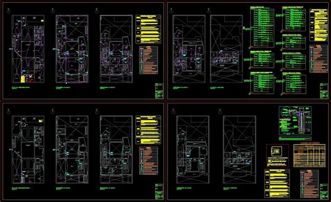 House A Electrical Installations Dwg Plan For Autocad Designs Cad