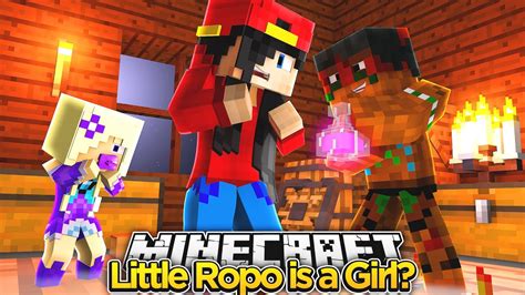 Minecraft Adventure Little Ropo Is A Girl Youtube
