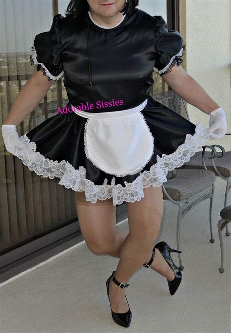 sissy cross dressing french maid dress of elegance this etsy