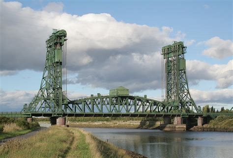 Newport Bridge Middlesbrough 1934 Structurae