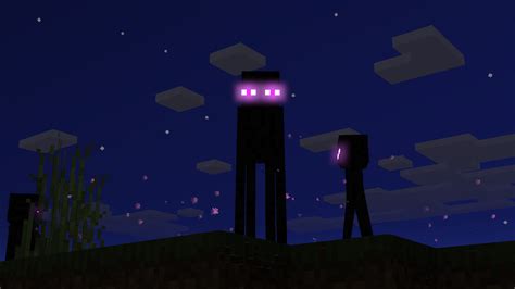 Shader PBR Enderman eyes emissive - Minecraft Fan Art (45215068) - Fanpop