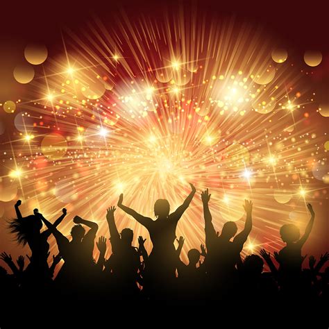 Party Crowd Background 209577 Vector Art At Vecteezy