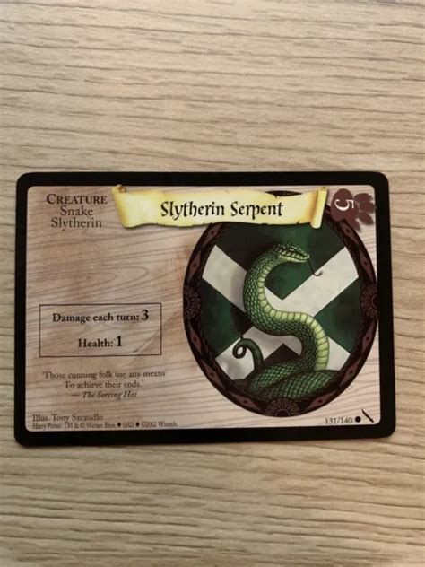 Harry Potter Slytherin Serpent 131140 Chamber Of Secrets Pack