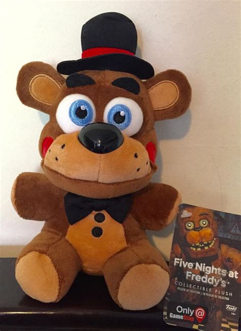 Five Nights Freddys Toy Freddy Gamestop Exclusive Plush Fnaf Plushie