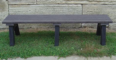 Recycled Plastic Lumber Benches Iowa Prison Industries