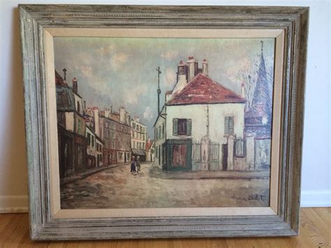 I Acquired A Maurice Utrillo Painting Small Hostelry Most Likely