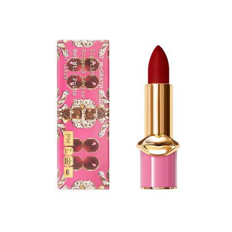 Pat Mcgrath Opulence Pink Sapphire Mattetrance Lipstick Forbidden Lo Beauty Goddess