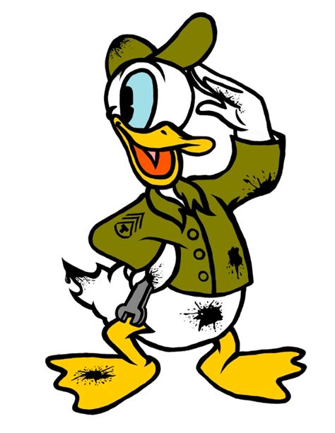 Donald Duck Noseart By Deficientatlife On Deviantart