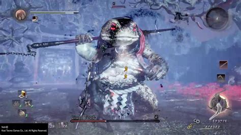 Nioh Giant Toad Giant Toad Is A Boss In Nioh Internet Hassuttelia
