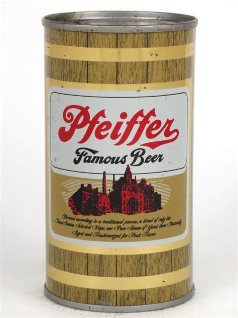 Item 16350 1967 Pfeiffer Famous Beer Transition Flat Top Can 113 37