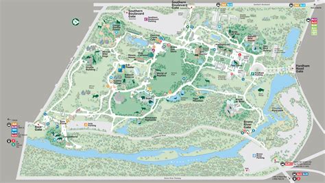 Bronx Zoo Map