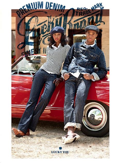 Ma Cherie Dior Lucky Brand Jeans Fallwinter 2010 Ad Campaign