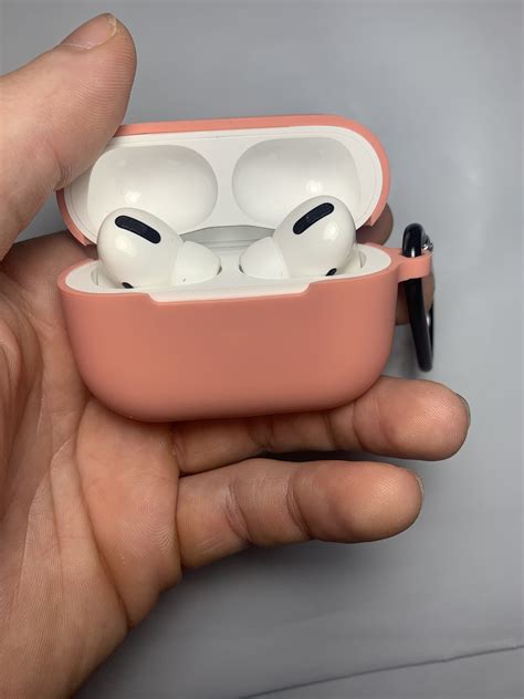 Pastel Pink Silicon Airpod Pros Case Compatible with Airpod | Etsy