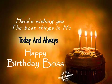 Your boss' birthday is an opportunity to lighten up the mood at your office. 32 Wonderful Boss Birthday Wishes, Sayings, Picture ...