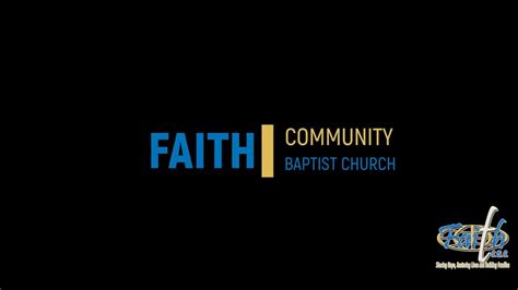 Faith Community Baptist Church Streaming 6 21 20 830am Youtube