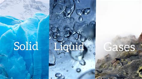 What Are Solid Liquid And Gases All About Chemistry