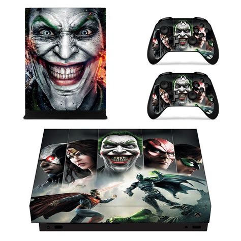 Wireless xbox one controller : Injustice Gods Among Us Skin Sticker Decal for Xbox One X ...