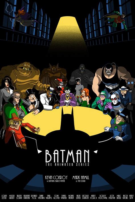 Batman The Animated Series The Aa Meeting Batman The Animated Series Batman Comic Art