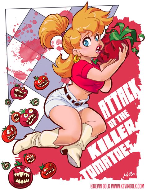 Tara Boumdeay From Attack Of The Killer Tomatoes By Kevinbolk On