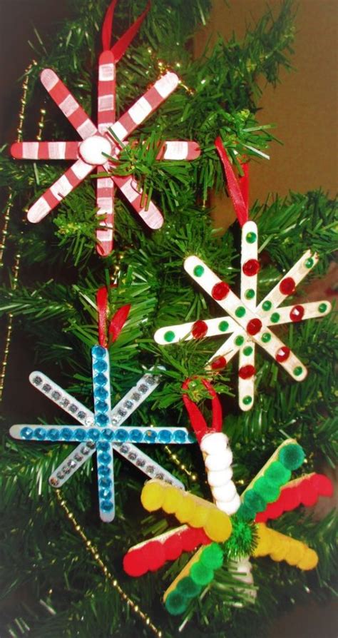 Easy Popsicle Stick Christmas Crafts For Kids Winter Crafts Kids