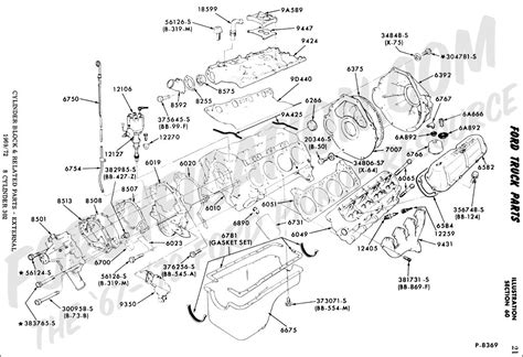 Ford Truck Technical Drawings And Schematics Section E Engine And