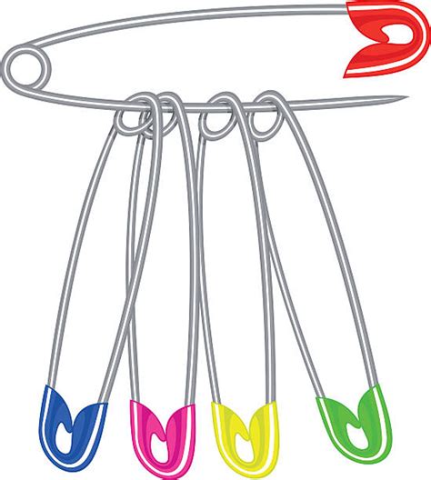 Baby Safety Pin Clip Art Illustrations Royalty Free Vector Graphics