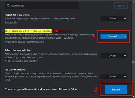 How To Disable Use Recommended Browser Settings Prompt In Microsoft Edge Beetech