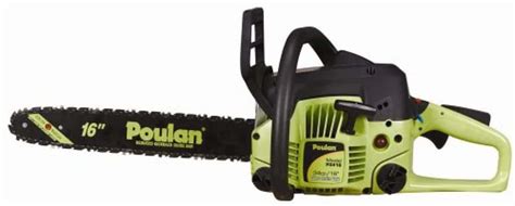 Poulan P3416 16 Inch 34cc 2 Cycle Gas Powered Chain Saw Review