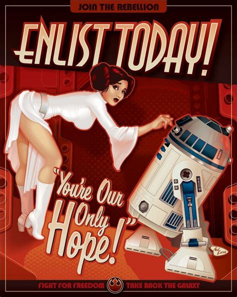 These Sexy Star Wars Recruitment Posters Make It Hard To Choose Between