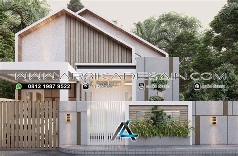 Desain Rumah X Meter Pemilik Bapak Hakim Jakarta Arsika