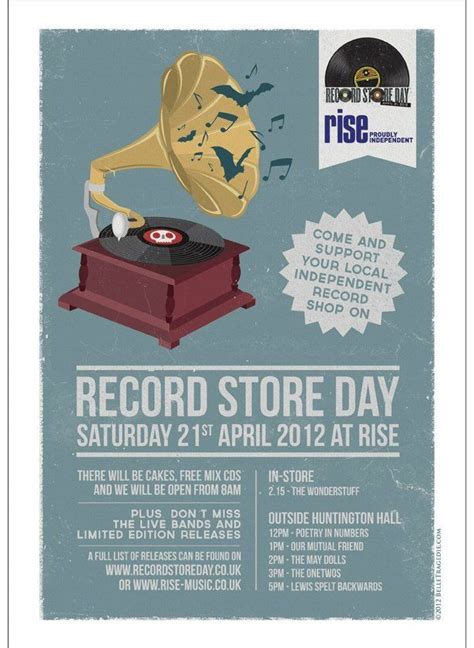 Steve Bond - Record Store Day | Record store, Record shop ...